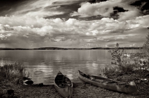 Canoe en Suède