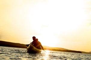 Canoe en Suède