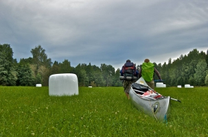 Canoe en Suède